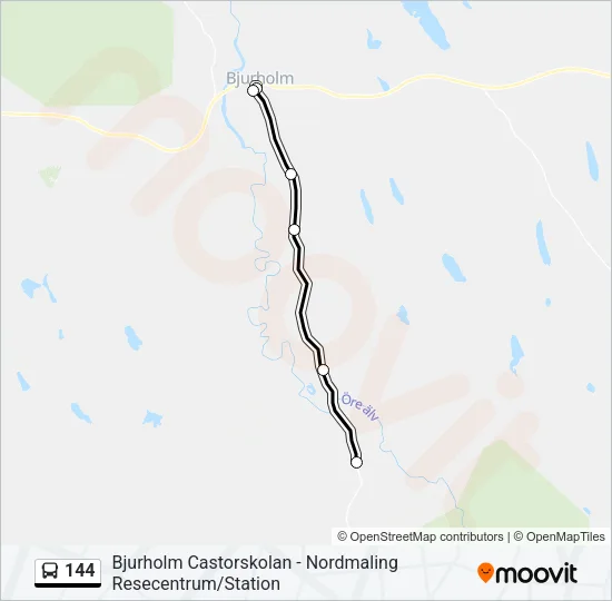 144  Line Map