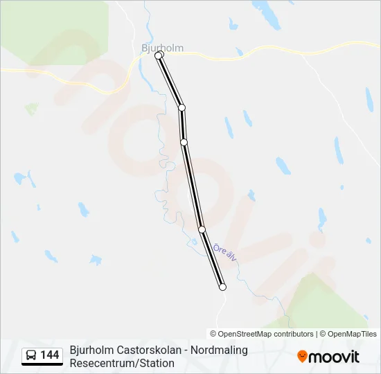 144  Line Map