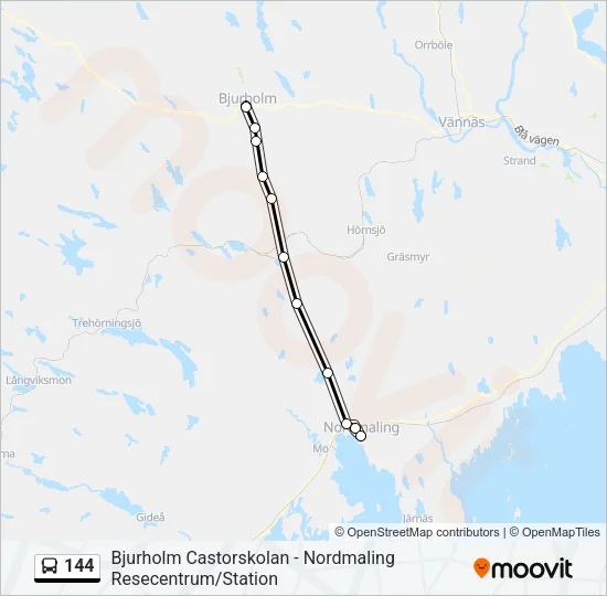 144  Line Map