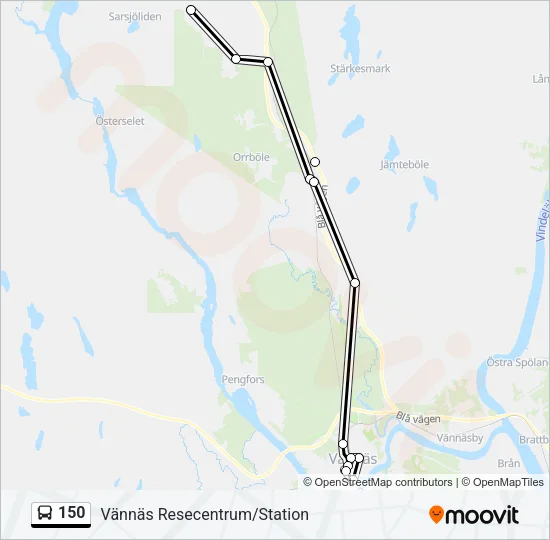 150  Line Map