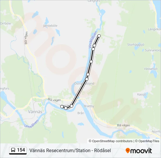 154  Line Map
