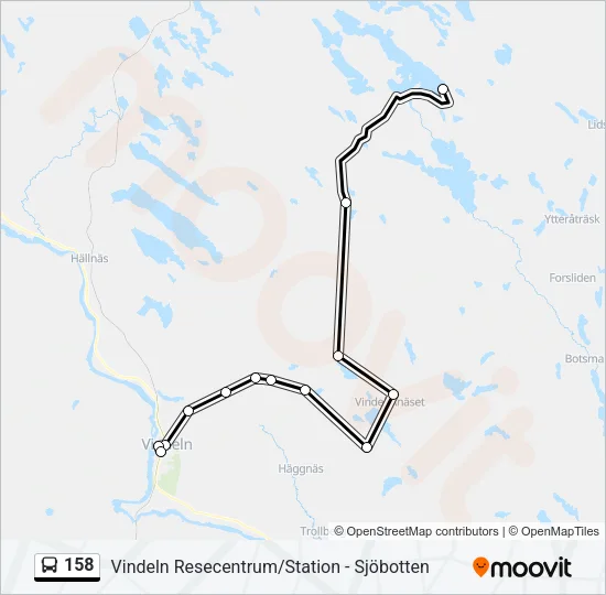158  Line Map