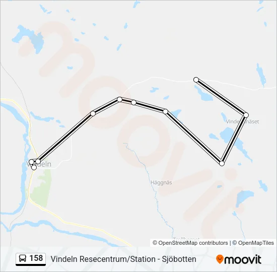158  Line Map