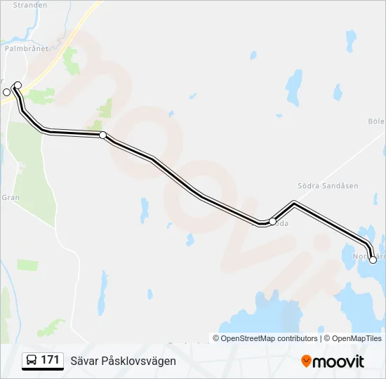 171  Line Map