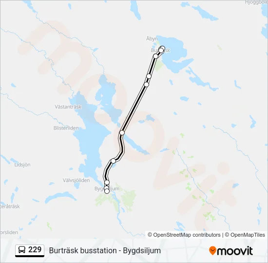 229  Line Map