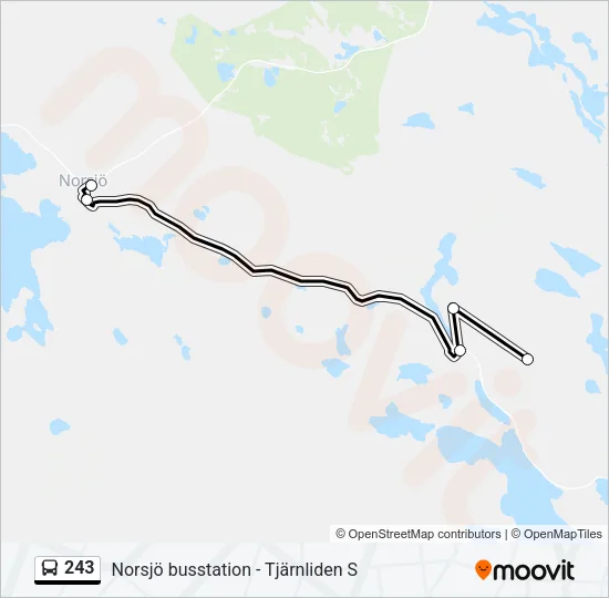 243  Line Map