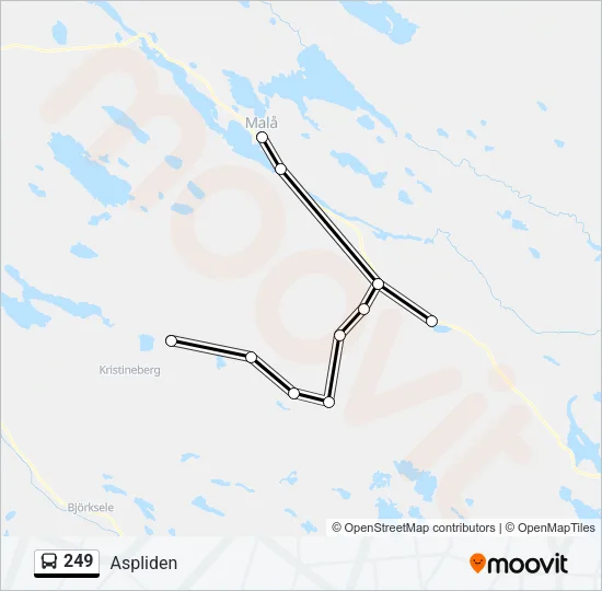 249  Line Map