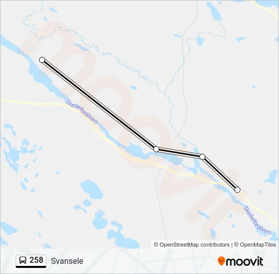 258  Line Map