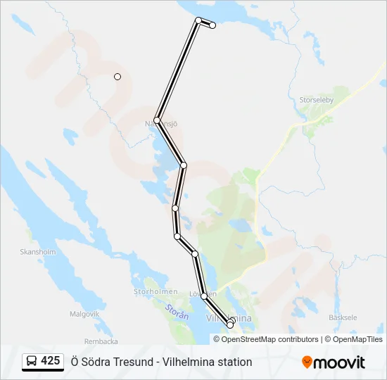 425  Line Map