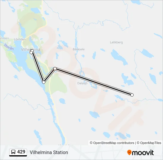 429  Line Map