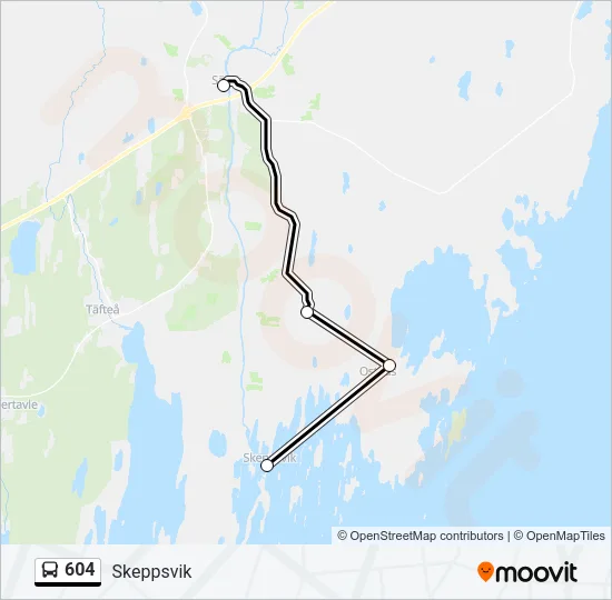 604  Line Map