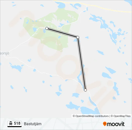 518 Cable Car Line Map