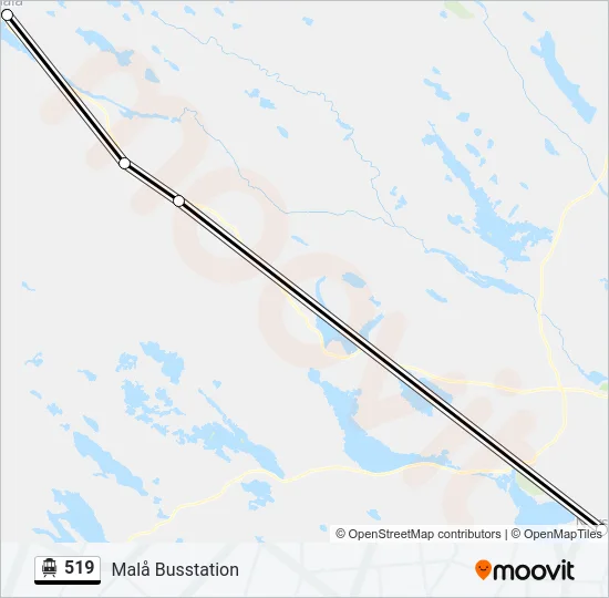 519 Cable Car Line Map