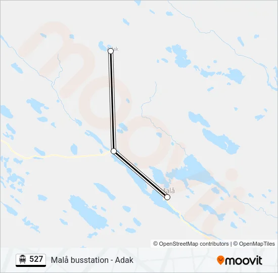 527 Cable Car Line Map