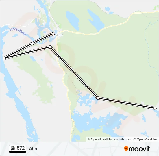 572 Cable Car Line Map