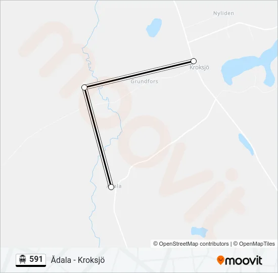 591 Cable Car Line Map