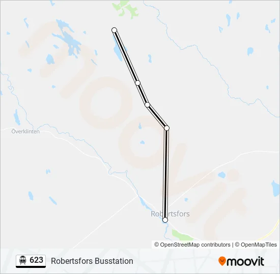 623 Cable Car Line Map