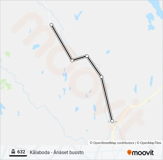 632 Cable Car Line Map