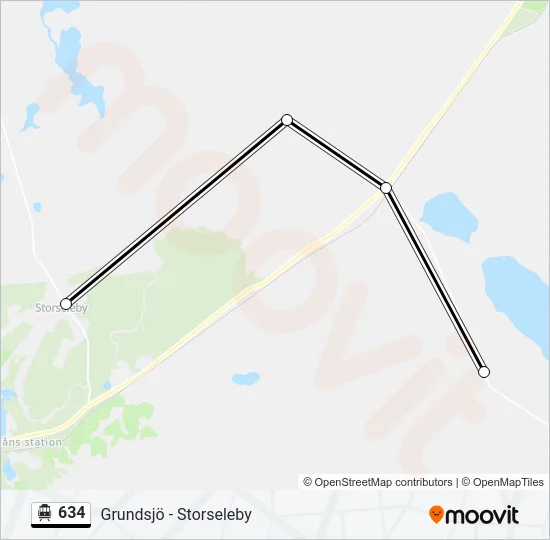 634 Cable Car Line Map