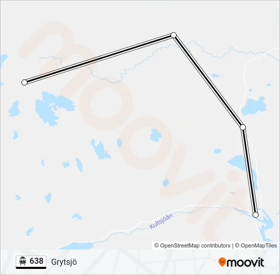 638 Cable Car Line Map