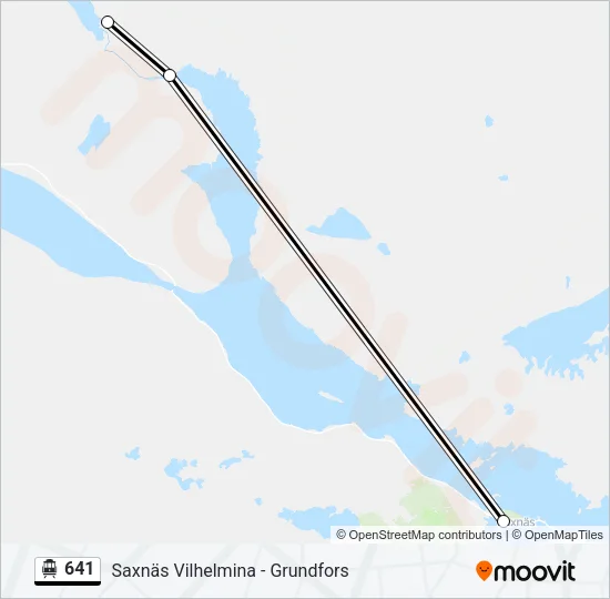 641 Cable Car Line Map