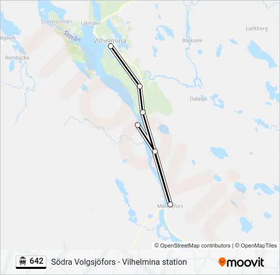 642 Cable Car Line Map