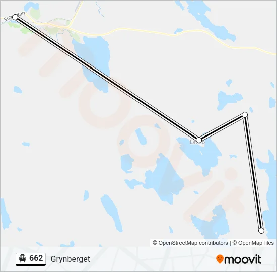 662 Cable Car Line Map