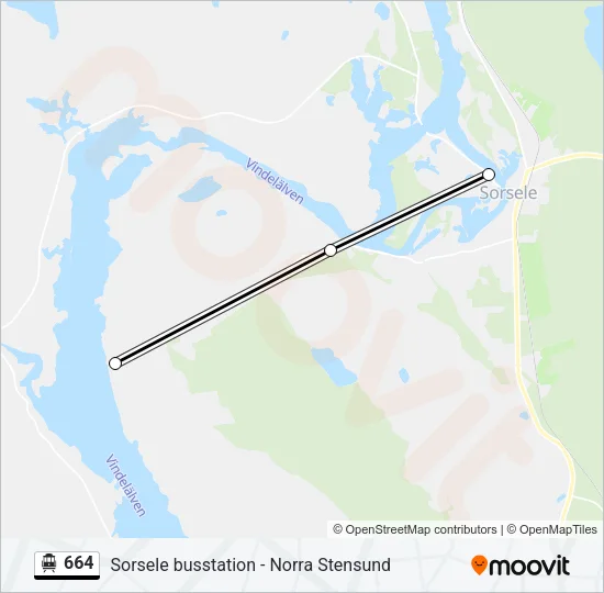 664 Cable Car Line Map