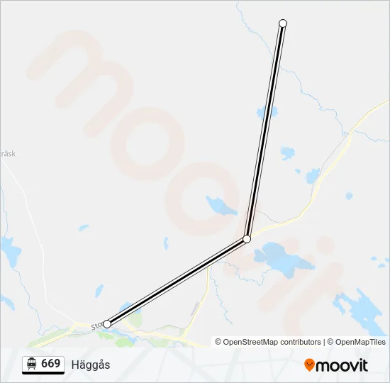669 Cable Car Line Map