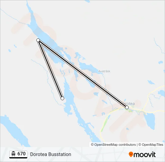 670 Cable Car Line Map