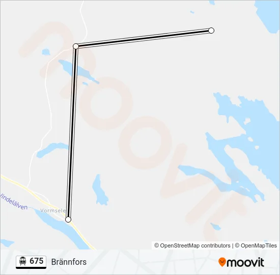 675 Cable Car Line Map