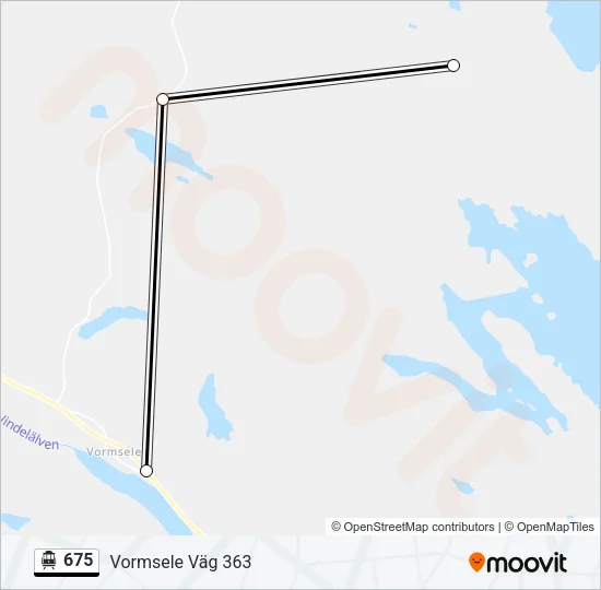 675 Cable Car Line Map