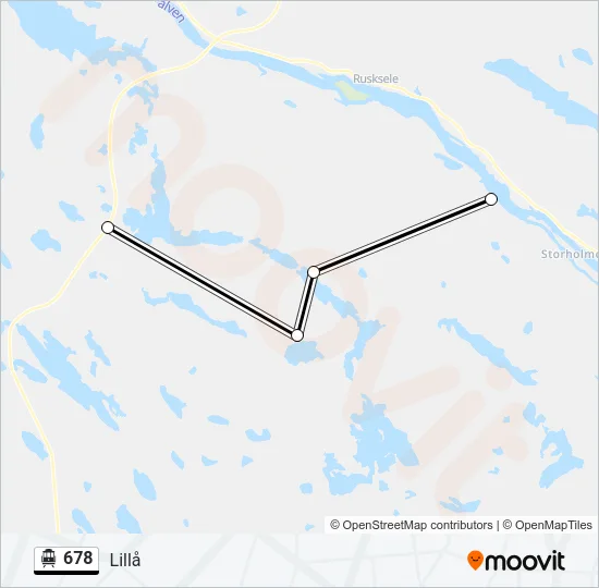 678 Cable Car Line Map