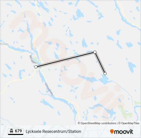 679 Cable Car Line Map