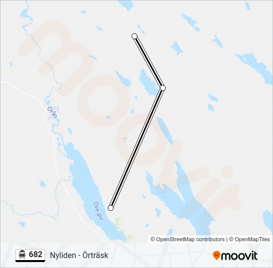 682 Cable Car Line Map