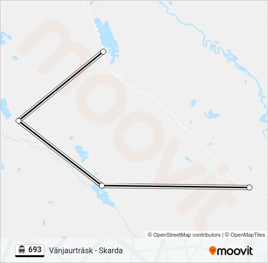 693 Cable Car Line Map