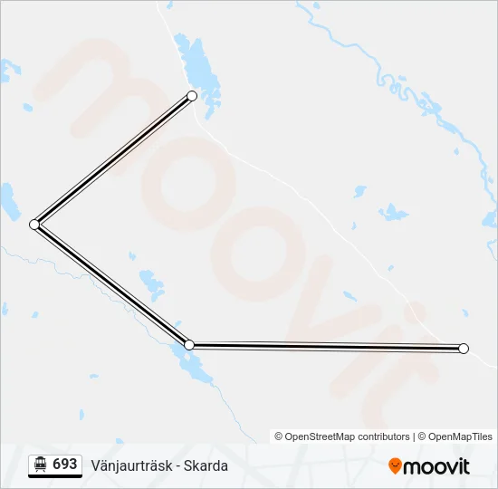 693 Cable Car Line Map