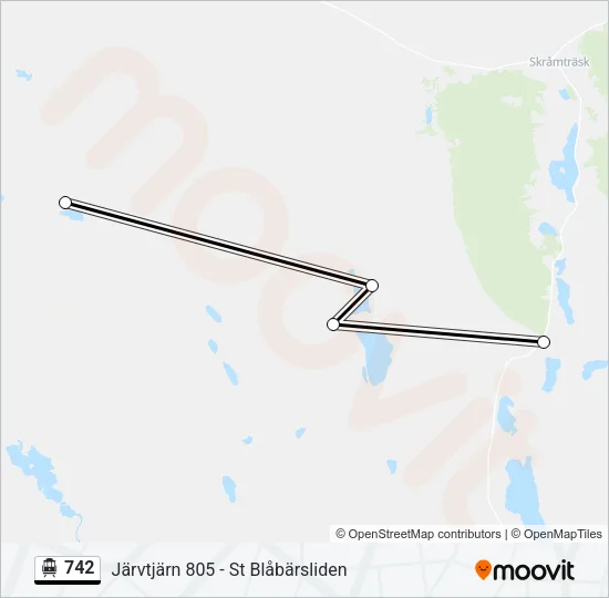742 Cable Car Line Map