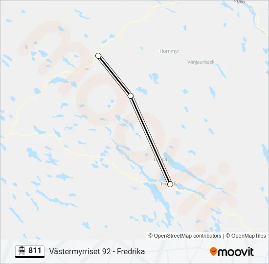 811 Cable Car Line Map