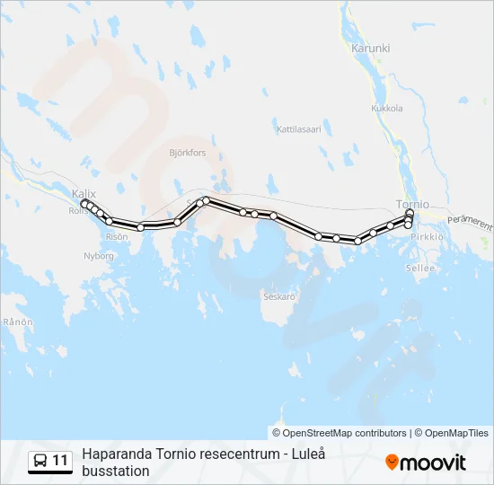 11  Line Map