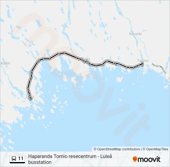 11  Line Map