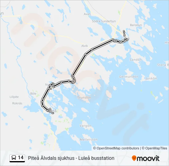 14  Line Map
