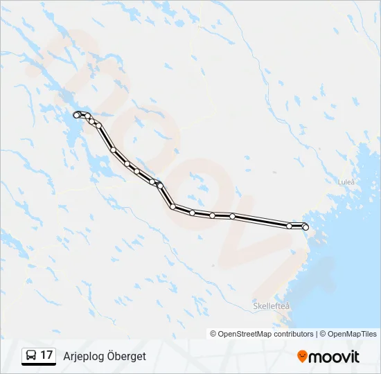 17  Line Map