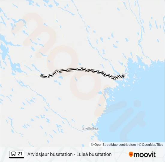 21  Line Map
