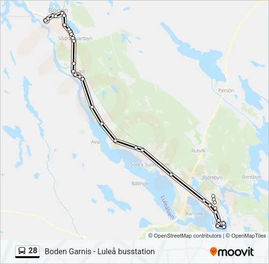 28  Line Map