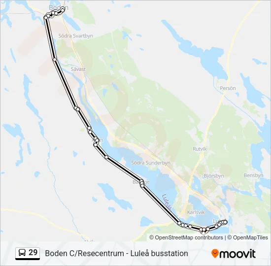 29  Line Map