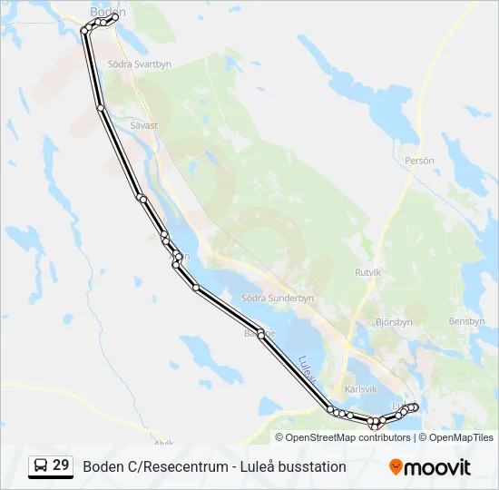 29  Line Map