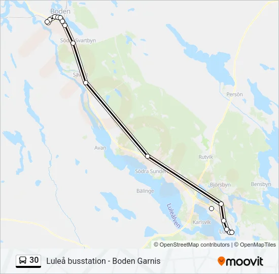 30  Line Map