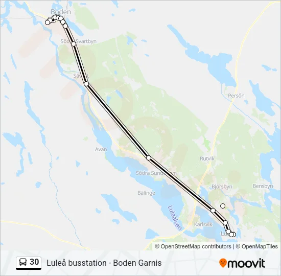 30  Line Map