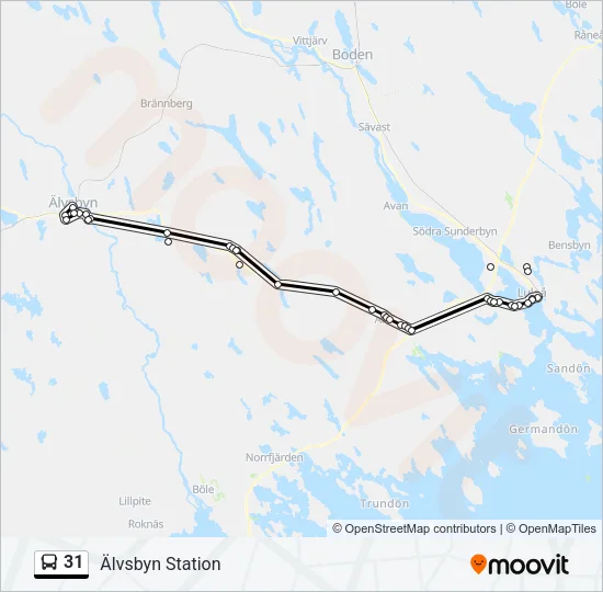 31  Line Map